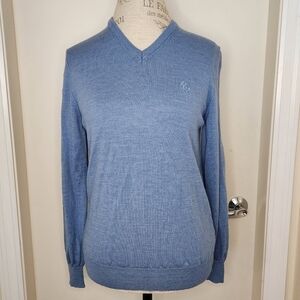 Men's designer knit sweater